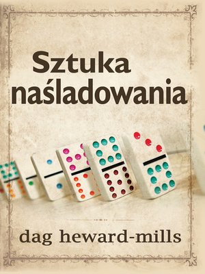 cover image of Sztuka Naśladowania